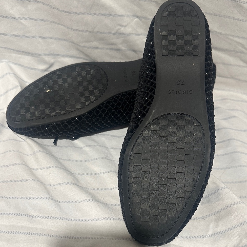 Birdies Songbird Ballet black shimmer flats - Picture 7 of 7
